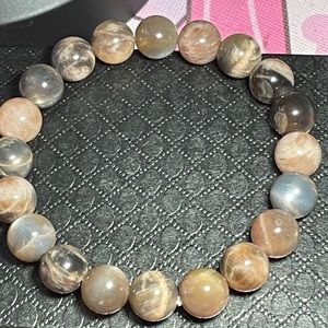 Black Moon Stone Bracelet